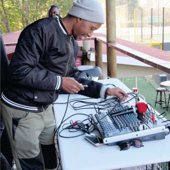 Outdoor sports event. Sound Hire